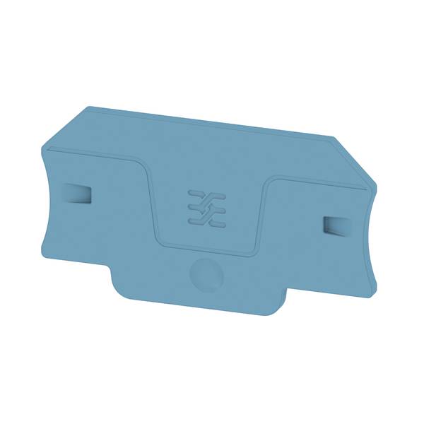 Weidmüller 2871820000 Abschlussplatte für Klemmen Blau 20St.