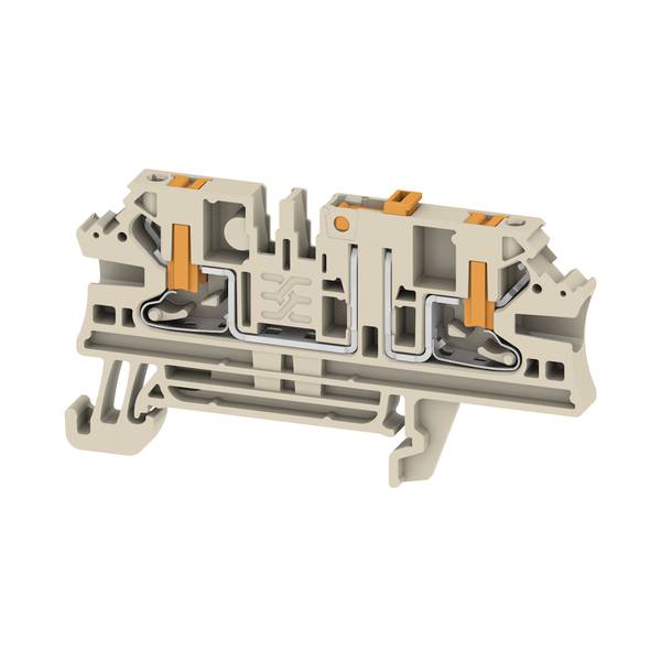 Weidmüller 2898660000 Trenn- und Messtrenn-Reihenklemme Steckanschluss Beige 50St.