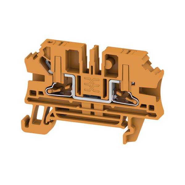 Weidmüller 2871900000 Durchgangsreihenklemme Steck-Klemm Orange 50St.