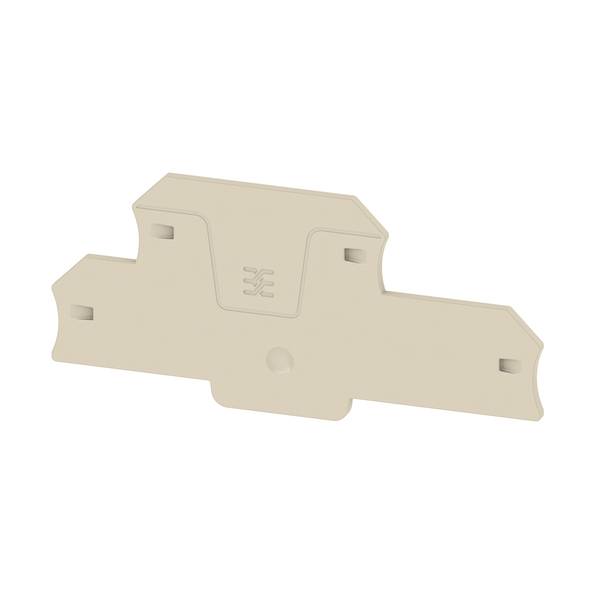 Weidmüller 2848010000 Abschlussplatte für Klemmen Beige 20St.