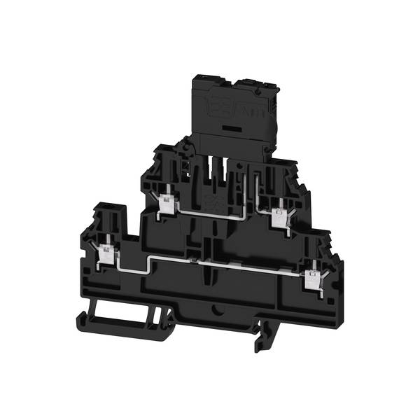Weidmüller 2893870000 Sicherungsreihenklemme Schrauben Schwarz 50St.
