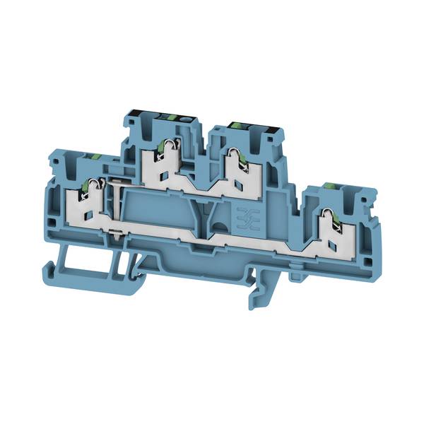 Weidmüller 2902440000 Mehrstockklemme Blau 50St.