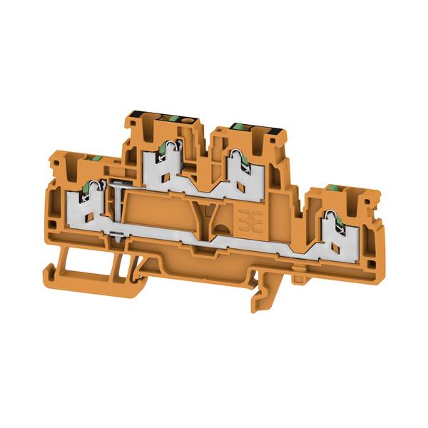Weidmüller 2902450000 Mehrstockklemme Orange 50St.