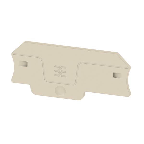 Weidmüller 2898830000 Abschlussplatte für Klemmen Beige 20St.