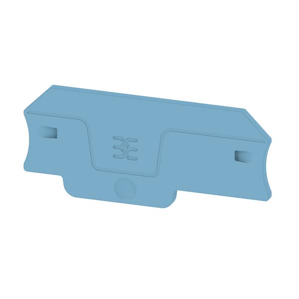 Weidmüller 2898840000 Abschlussplatte für Klemmen Blau 20St.