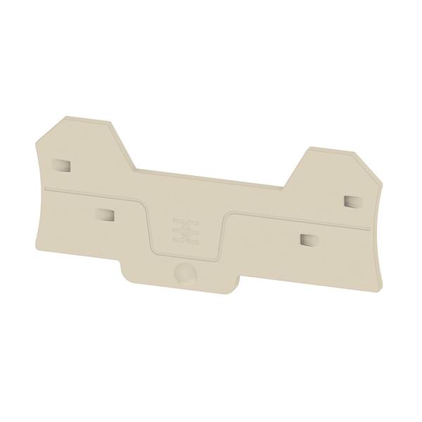 Weidmüller 2898870000 Abschlussplatte für Klemmen Beige 20St.