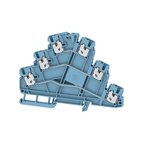 Weidmüller 2902540000 Mehrstockklemme Blau 50St.