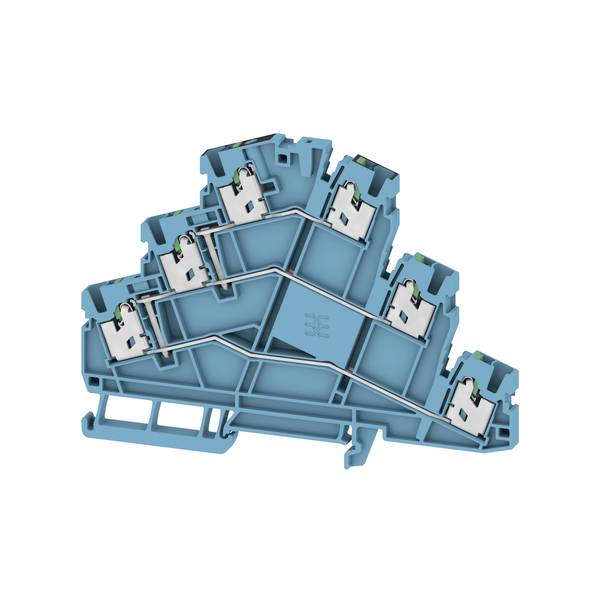 Weidmüller 2902580000 Mehrstockklemme Blau 50St.