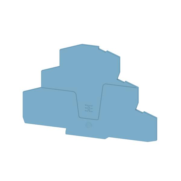 Weidmüller 2902640000 Abschlussplatte für Klemmen Blau 20St.