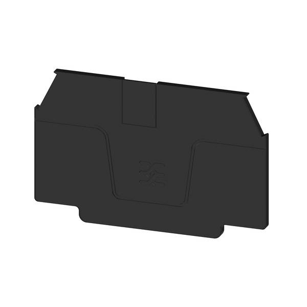 Weidmüller 2894230000 Abschlussplatte für Klemmen Schwarz 20St.