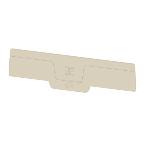 Weidmüller 2898180000 Abschluss- und Zwischenplatte Beige 20 St.
