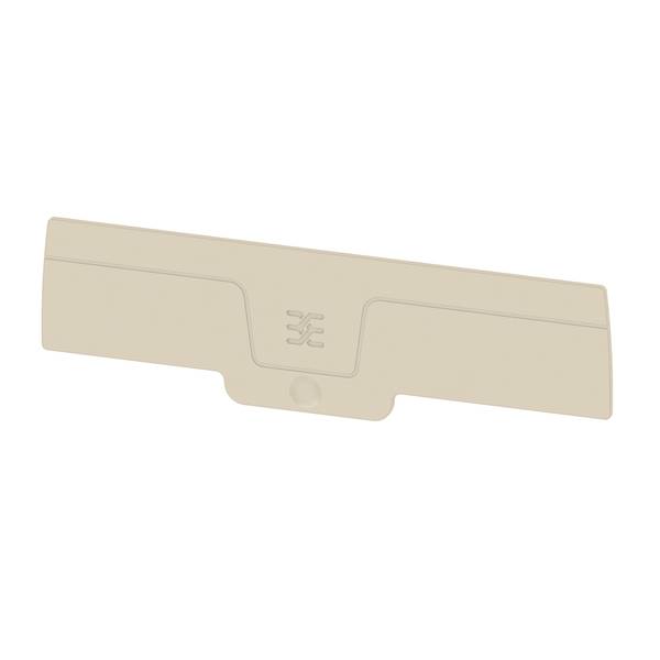 Weidmüller 2898190000 Abschlussplatte für Klemmen Beige 20St.