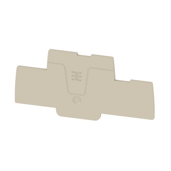 Weidmüller 2913480000 Abschlussplatte für Klemmen Beige 20St.