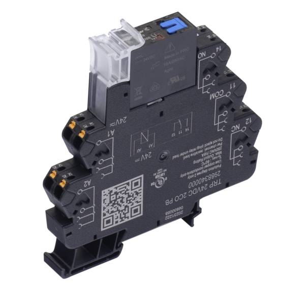 Weidmüller TRP 24VDC 2CO PB Koppelrelais 24 V/DC 8A 2 Wechsler 5St.