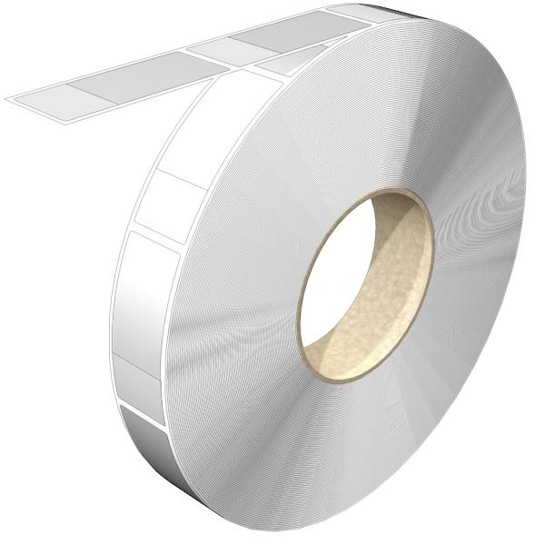 Weidmüller 2932120000 THM WO-R VIN 25.4/63.5 WS Kabelmarkierungssystem Weiß 2450 St.