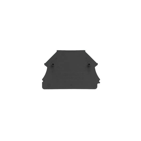 Weidmüller 2932420000 Abschlussplatte für Klemmen Schwarz 50St.