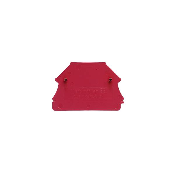 Weidmüller 2932440000 Abschlussplatte für Klemmen Rot 50St.