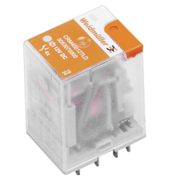 Weidmüller CRM40524 Industrierelais Nennspannung: 24 V/AC Schaltstrom (max.): 7A 4 Wechsler 10St.