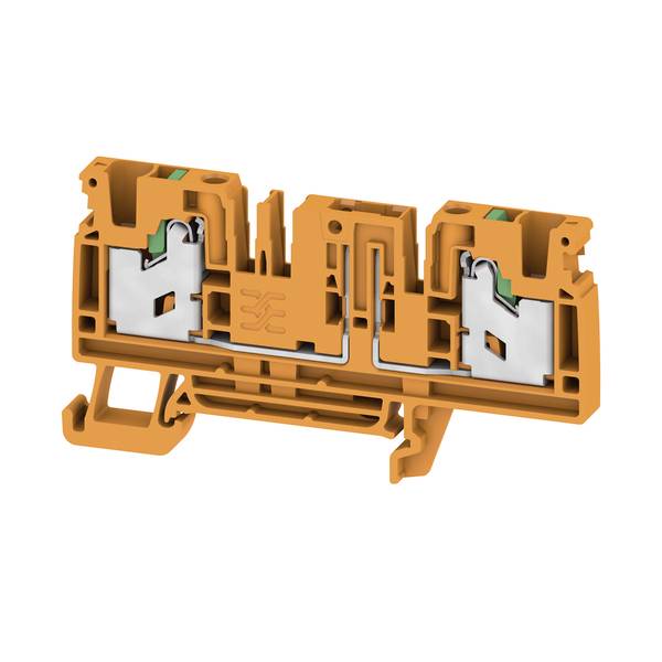 Weidmüller 2941470000 Grundklemme für Bauelementstecker Federklemme Orange 50 St.