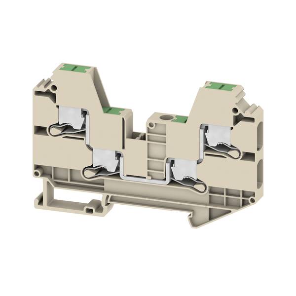 Weidmüller 3037440000 Durchgangsreihenklemme Beige 50St.