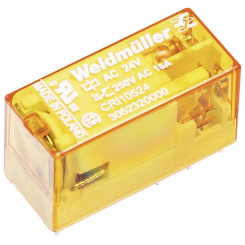 Weidmüller CRI20615 Miniatur-Industrierelais Nennspannung: 115 V/AC Schaltstrom (max.): 8 A 2 Wechs