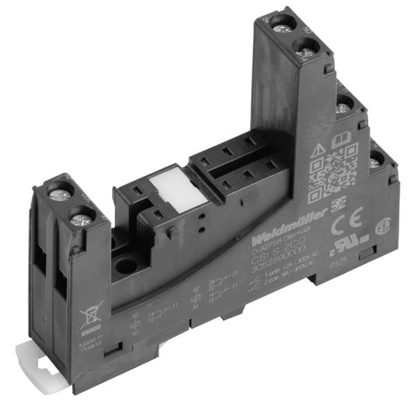 Weidmüller CSI S 2CO Relaissockel (L x B) 45.9mm x 15.9mm 10St.