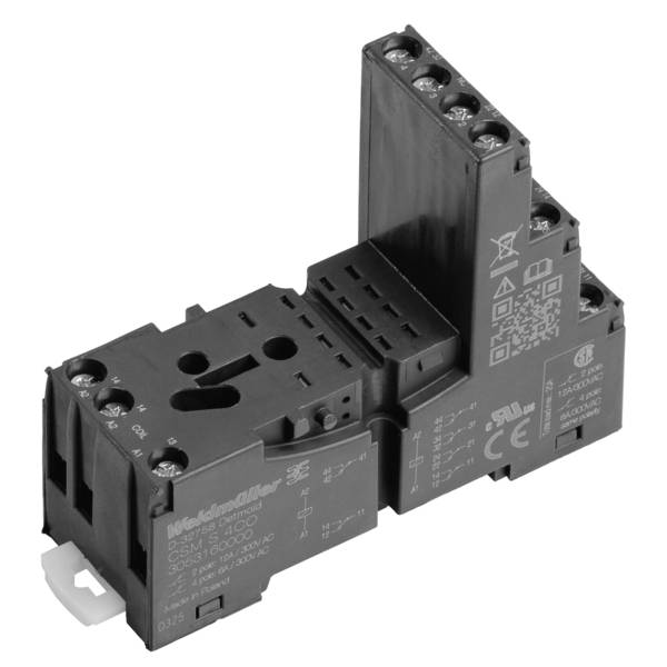 Weidmüller CSM S 4CO Relaissockel (L x B) 61mm x 27mm 10St.