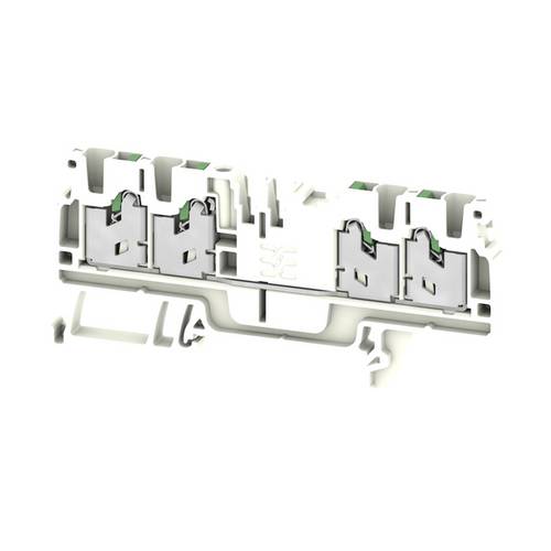 Weidmüller 3109380000 Durchgangsreihenklemme Weiß 100 St.