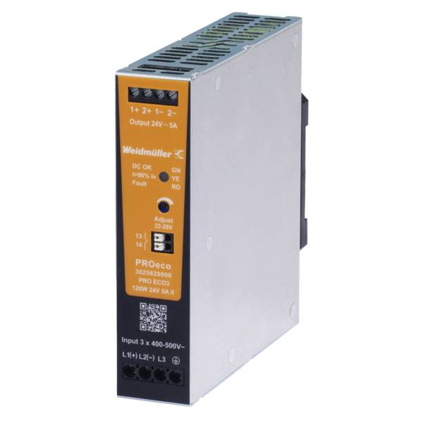 Weidmüller 3025620000 Stromversorgung 24V 5A 120W Inhalt 1St.