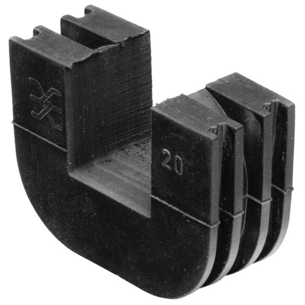 Weidmüller DG CABTITE 20X20 PT6 Dichtungseinsatz Kunststoff Schwarz 10St.