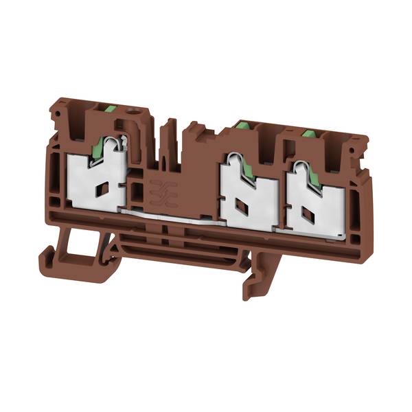 Weidmüller 3109490000 Durchgangsreihenklemme Braun 50St.