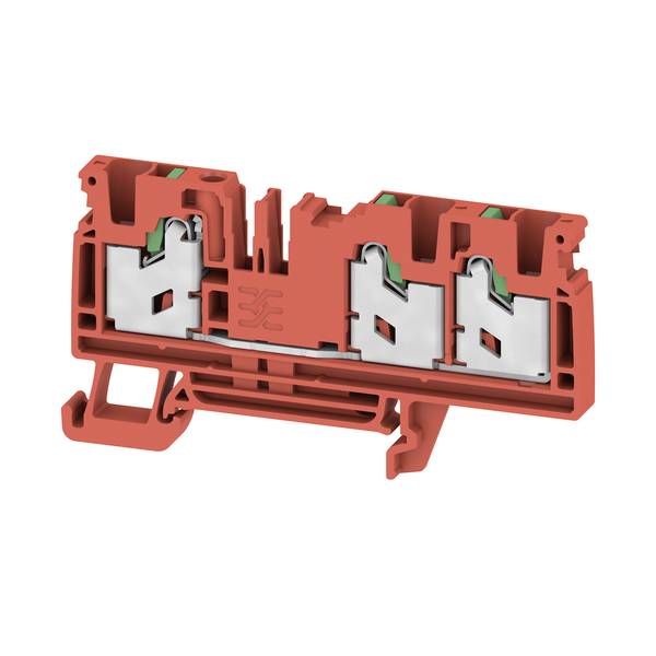 Weidmüller 3109520000 Durchgangsreihenklemme Rot 50St.