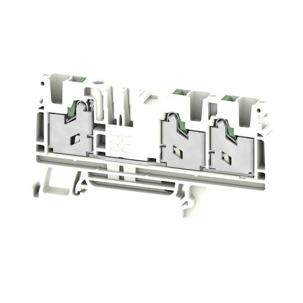 Weidmüller 3109540000 Durchgangsreihenklemme Weiß 50St.