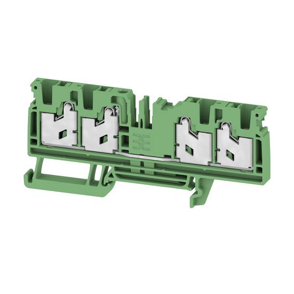 Weidmüller 3109580000 Durchgangsreihenklemme Grün 50St.
