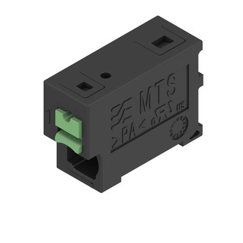 Weidmüller 3096000000 Leiterplattenklemme 4 mm² Polzahl 1 Schwarz 74 St. Tube