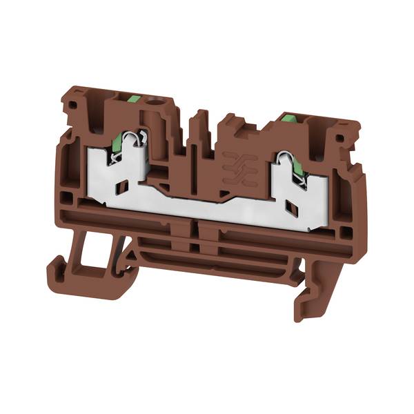 Weidmüller 3109170000 Durchgangsreihenklemme Braun 100St.