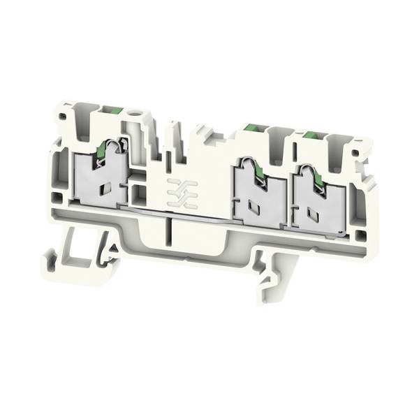 Weidmüller 3112240000 Durchgangsreihenklemme Grau 100St.