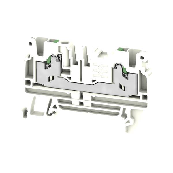 Weidmüller 3109220000 Durchgangsreihenklemme Weiß 100St.