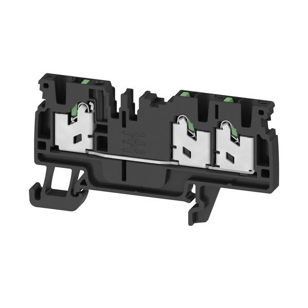 Weidmüller 3109240000 Durchgangsreihenklemme Schwarz 100St.