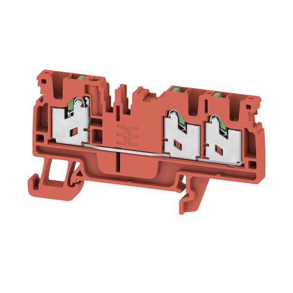 Weidmüller 3109280000 Durchgangsreihenklemme Rot 100St.