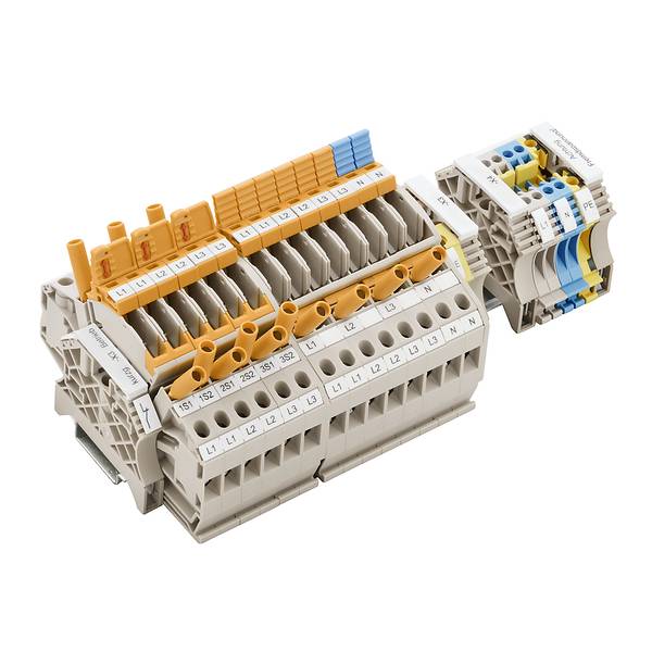 Weidmüller 8000080735 Trenn- und Messtrenn-Reihenklemme Schrauben Beige 1St.