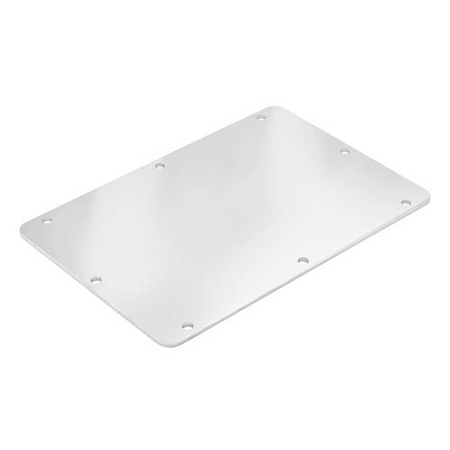Weidmüller KTB GP 76XX20V CD S4 3MM Flanschplatte (L x B) 341 mm x 167 mm rostfreier Stahl Silber 1