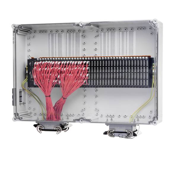 Weidmüller CVM IO 160 HDC Elektronikgehäuse 600 x 132 Grau 1St.