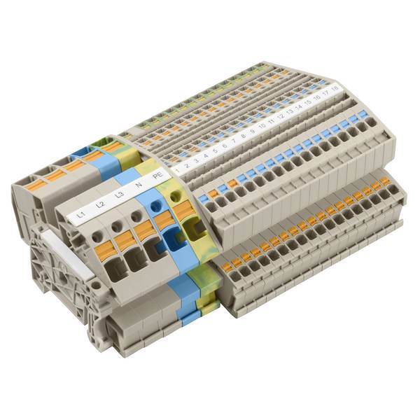 Weidmüller 8000122104 Mehrstockklemme Steckanschluss 1St.