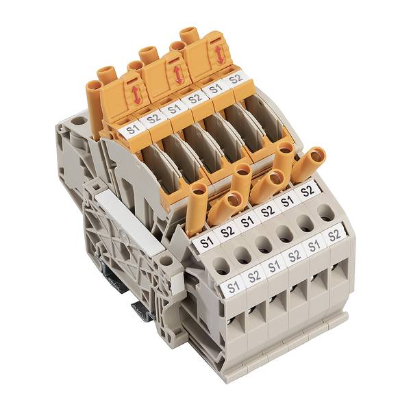 Weidmüller 8000082522 Trenn- und Messtrenn-Reihenklemme Schrauben Beige 1St.