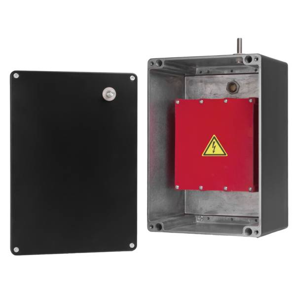 Weidmüller KLIPPON K75 3M10 HVT Industrie-Gehäuse 330 x 181 Aluminium Schwarz 1St.