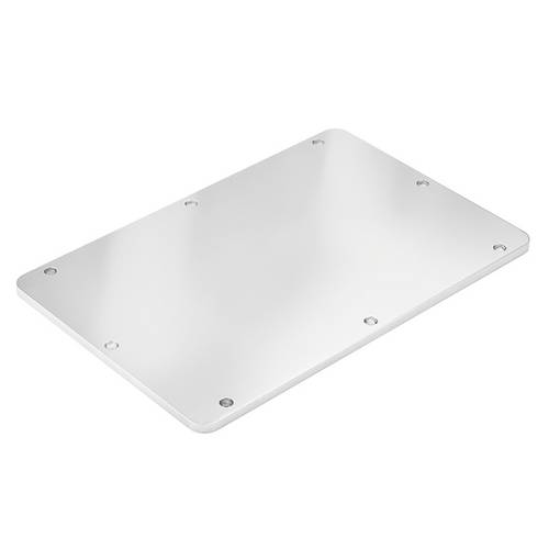 Weidmüller KTB GP XX6215 AB S4 6MM Flanschplatte (L x B) 614 mm x 117 mm rostfreier Stahl Silber 1