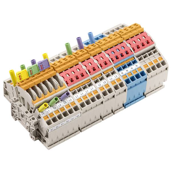 Weidmüller 8000114286 Trenn- und Messtrenn-Reihenklemme Steckanschluss Beige 1St.