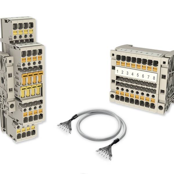 Weidmüller 8000164354 Trenn- und Messtrenn-Reihenklemme Steckanschluss Beige 1St.
