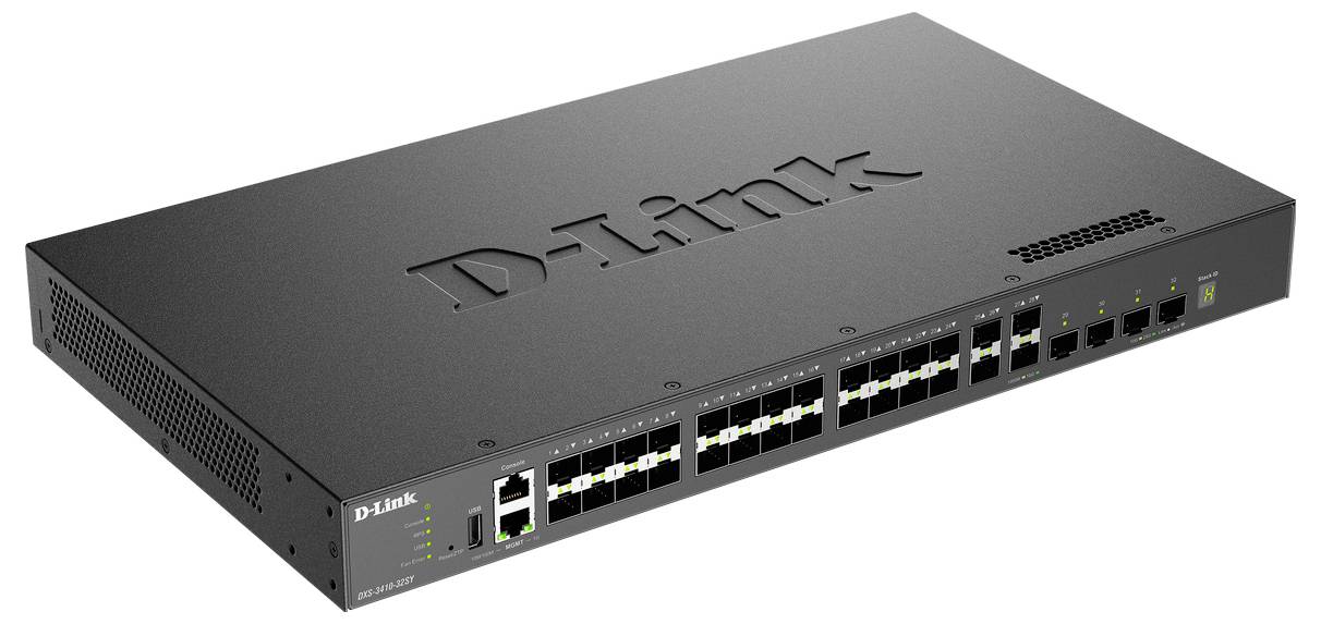 D-Link DXS-3410-32SY/E Managed L3 Netzwerk Switch
